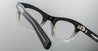 Ottica Mondello Roma - Jacques Marie Mage - JMMODRX-3R - GODARD - BLACK FADE RX - Acetate - shape Squared - black fade - EYEWEAR - EYEGLASSES - Uomo,Men - lens Clear - Made In Japan