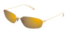 Ottica Mondello Roma - Balenciaga - BB0412S-004 - BB0412S-004 - GOLD - Metal - shape Oval - Gold - EYEWEAR - SUNGLASSES - Donna,Women - lens Gold - Made In Italy