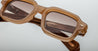 Ottica Mondello Roma - Jacques Marie Mage - JMMSN-11W - SANDRO - BIRCH - Acetate - shape Rectangular - camel brown - EYEWEAR - SUNGLASSES - Donna,Women - lens Brown - Made In Japan