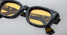 Ottica Mondello Roma - Jacques Marie Mage - JMMWC-16G - WHISKEYCLONE - ELECTRIC - Acetate - shape Rectangular - Black - EYEWEAR - SUNGLASSES - Uomo,Men - lens yellow - Made In Japan