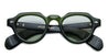 Ottica Mondello Roma - Jacques Marie Mage - J-ESN-KM-T3020-OS - KELLERMAN - ROVER - Acetate - shape Round - green - EYEWEAR - SUNGLASSES - Uomo,Men - lens light bottle green - Made In Japan